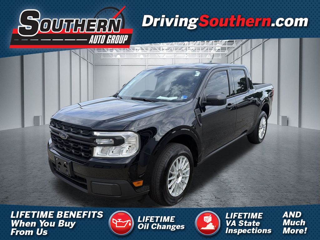 Shadow Black 2024 Ford Maverick Pickup Truck Front-Wheel Drive Continuously Variable Transmission
