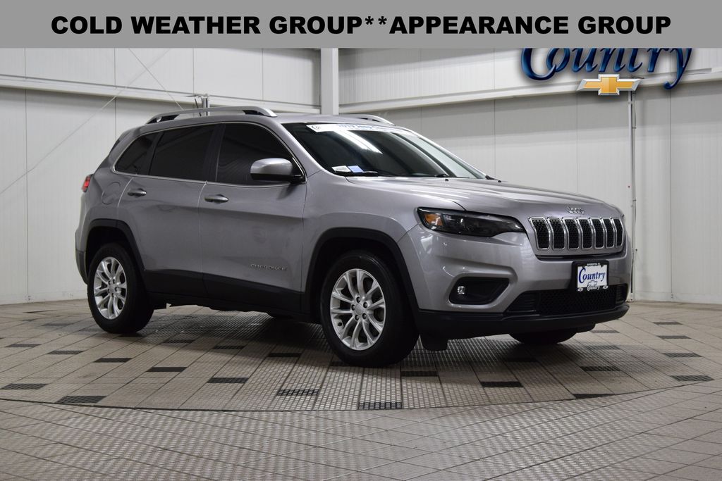 Billet Silver Metallic Clearcoat 2019 Jeep Cherokee Latitude FWD SUV / Crossover Front-Wheel Drive 9-Speed Automatic