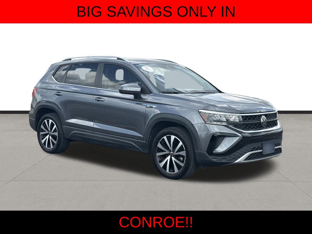 2023 Volkswagen Taos 1.5T SE Gray at Classic Elite Chevrolet Sugar Land
