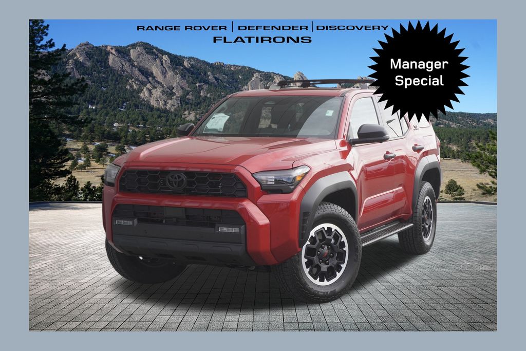 Red 2025 Toyota 4Runner TRD Off-Road Premium 4WD SUV / Crossover Four-Wheel Drive 8-Speed Automatic