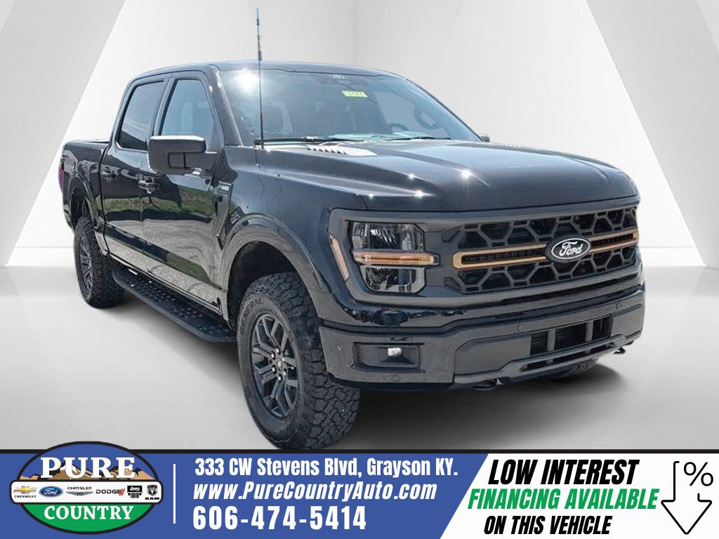 Antimatter Blue Metallic 2026 Ford F-150 Tremor SuperCrew 4WD Pickup Truck Four-Wheel Drive Automatic