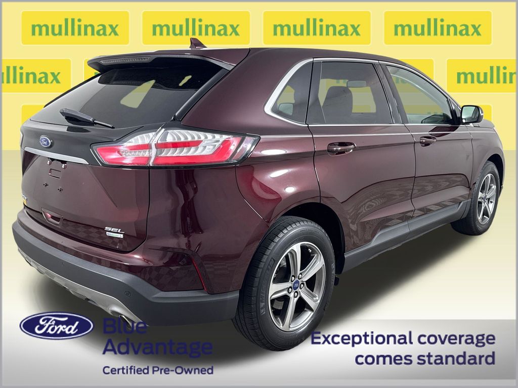 Certified Used 2020 Red Ford SEL image 4