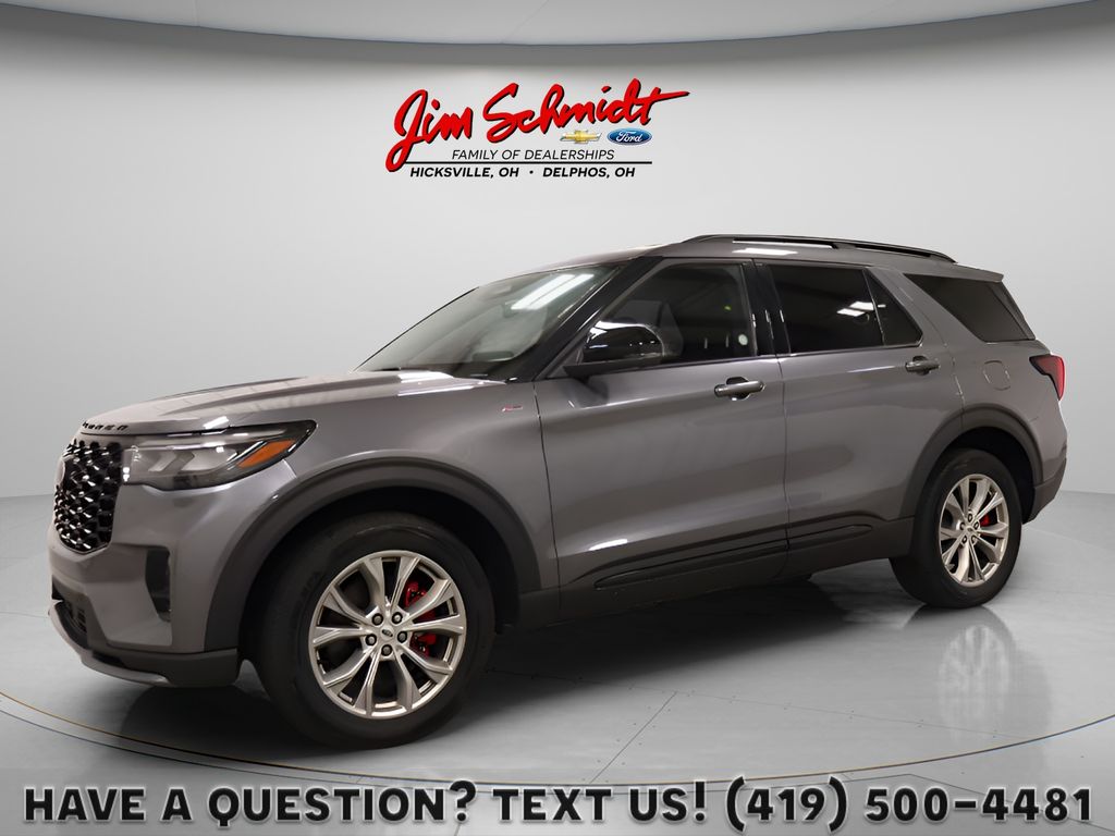 Carbonized Gray Metallic 2025 Ford Explorer SUV / Crossover All-Wheel Drive Automatic