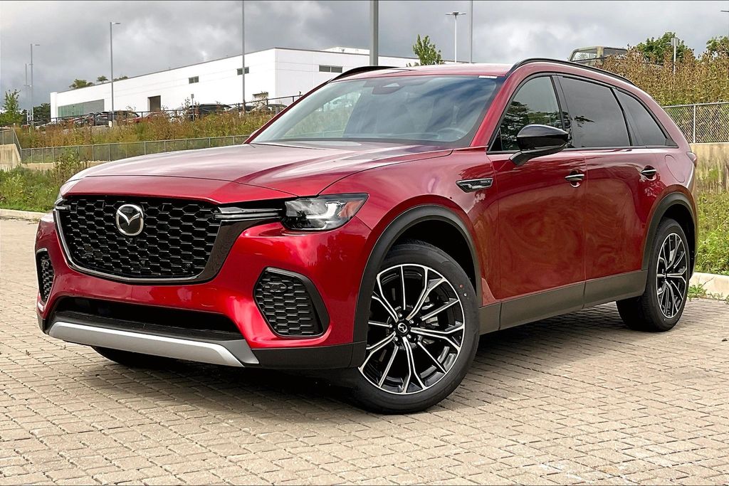 Soul Red Crystal Metallic 2025 Mazda CX-70 PHEV Premium Plus AWD SUV / Crossover All-Wheel Drive 8-Speed Automatic
