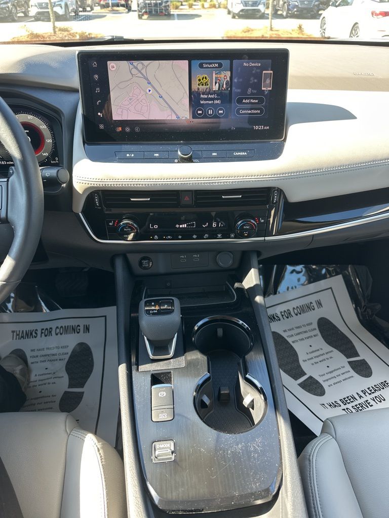 2024 Everest White Pearl Nissan Rogue SL FWD SUV