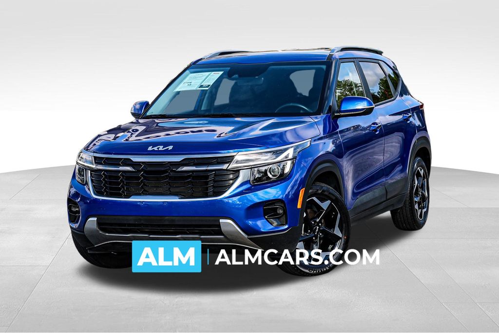 Neptune Blue 2025 Kia Seltos S FWD SUV / Crossover Front-Wheel Drive Continuously Variable Transmission