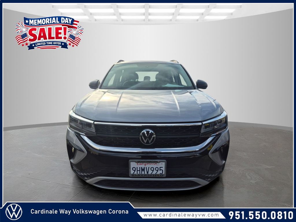 Silver Metallic 2023 Volkswagen Taos S FWD SUV / Crossover Front-Wheel Drive 8-Speed Automatic