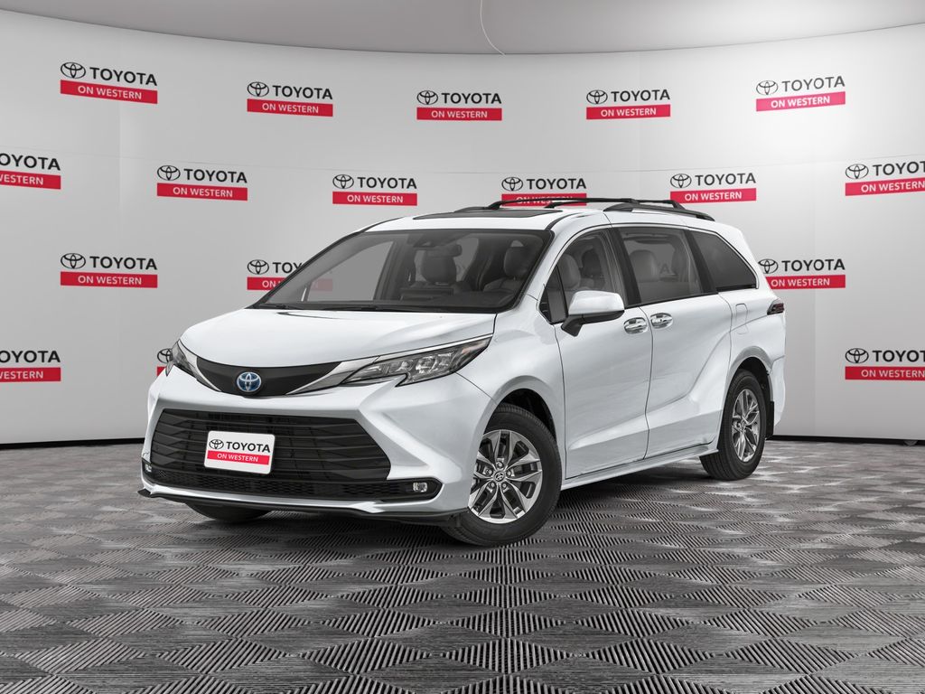 Pearl 2026 Toyota Sienna XLE 7-Passenger AWD Minivan All-Wheel Drive Continuously Variable Transmission