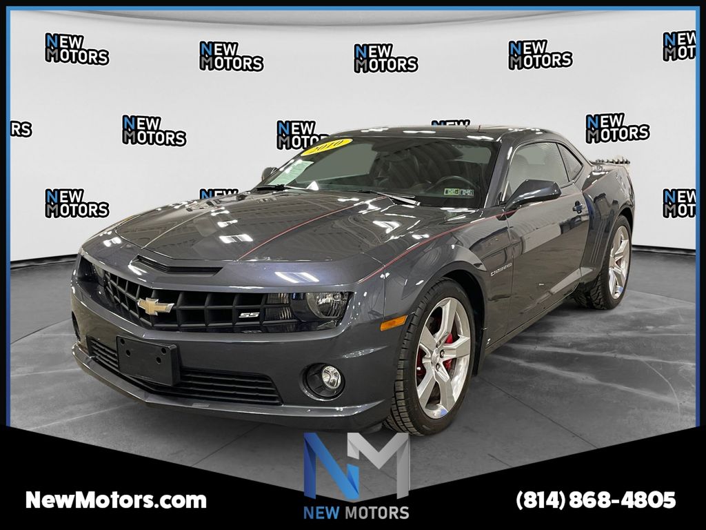 Cyber Gray Metallic 2010 Chevrolet Camaro Coupe Rear-Wheel Drive 6-Speed Automatic