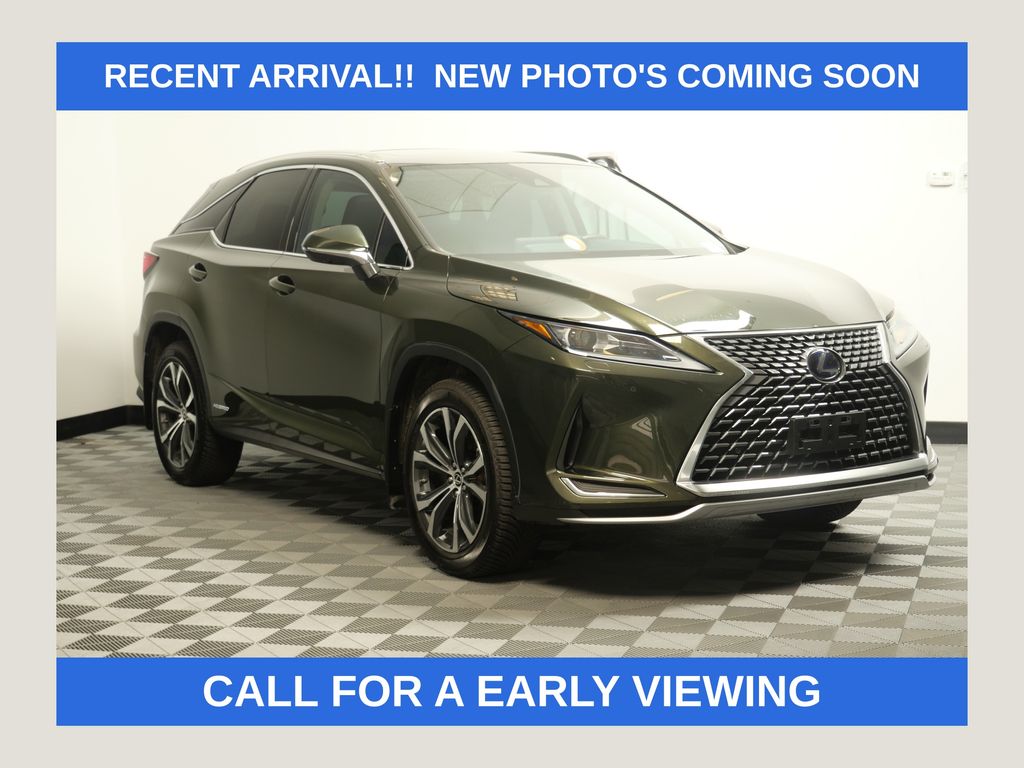 Green Pearl 2020 Lexus RX Hybrid SUV / Crossover All-Wheel Drive Continuously Variable Transmission