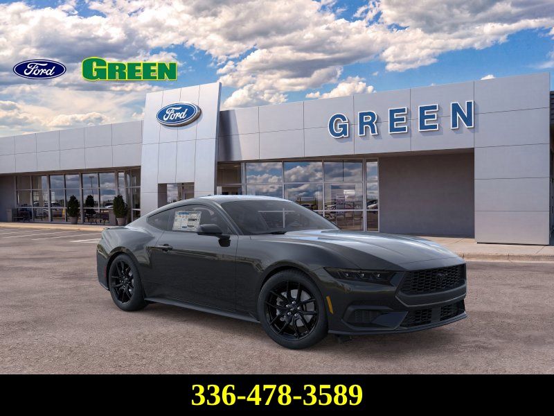 Shadow Black 2026 Ford Mustang Coupe Rear-Wheel Drive Automatic