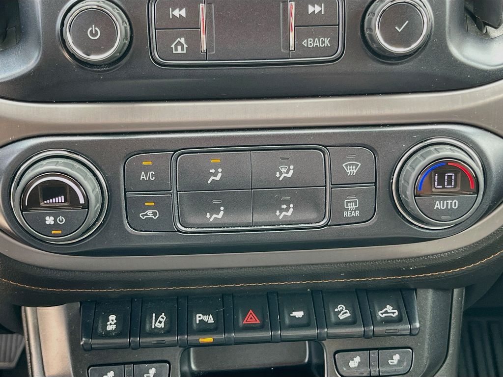 2021 GMC Canyon AT4 w/Leather White at AutoSavvy Houston Northwest