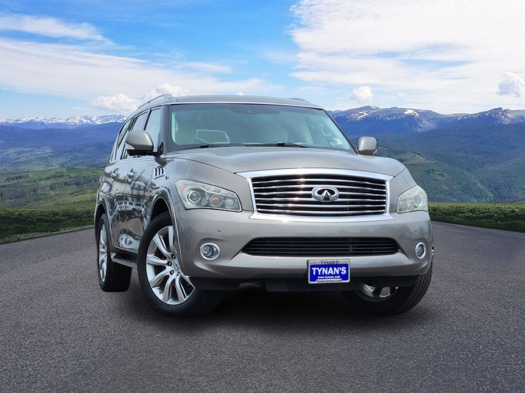 Smoky Quartz 2013 INFINITI QX56 SUV / Crossover Four-Wheel Drive 7-Speed Automatic