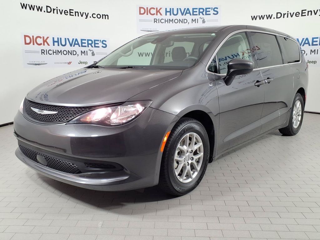 Gray (Granite Crystal Metallic Clearcoat) 2023 Chrysler Voyager Minivan Front-Wheel Drive 9-Speed Automatic