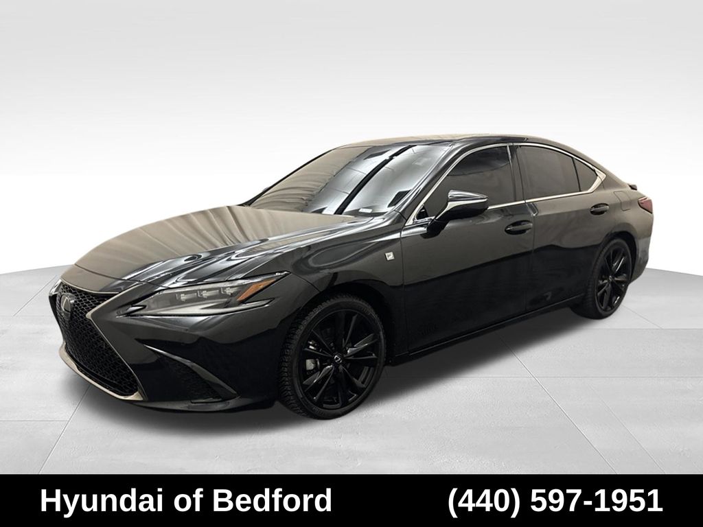 Black (Caviar) 2024 Lexus ES Sedan 8-Speed Automatic