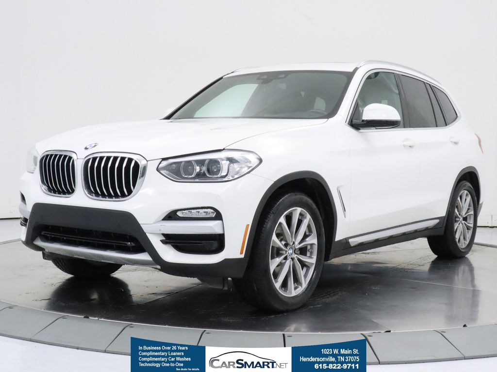 Alpine White 2019 BMW X3 SUV / Crossover Rear-Wheel Drive 8-Speed Automatic
