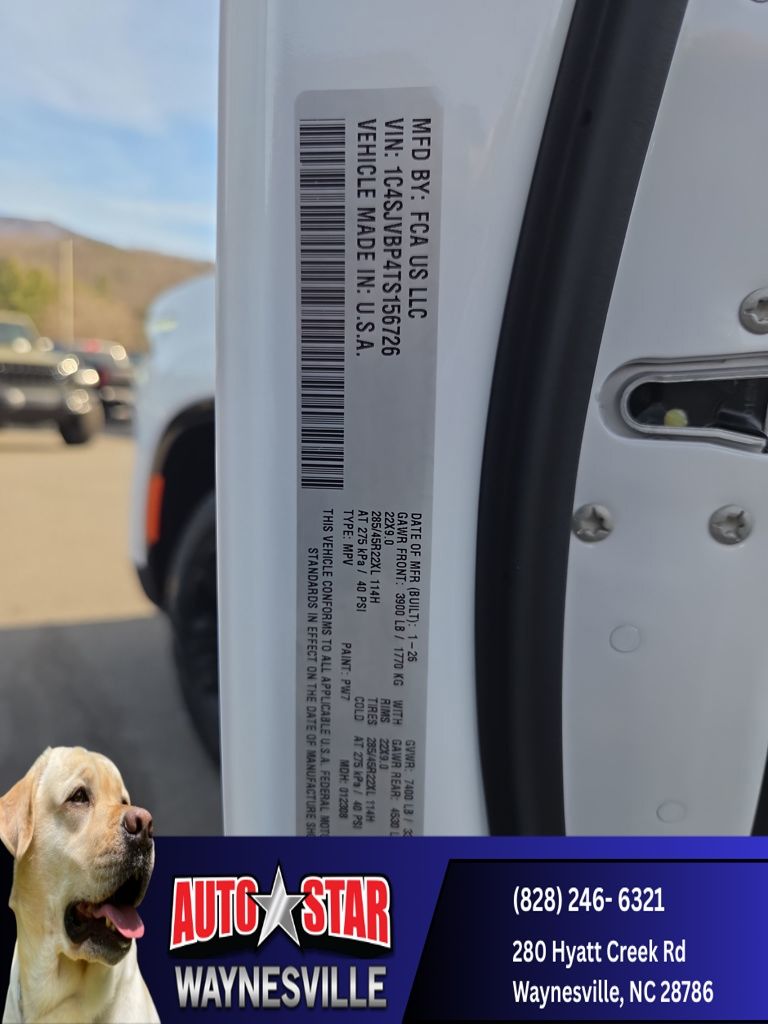 new 2026 Jeep Grand Wagoneer car, priced at $79,678