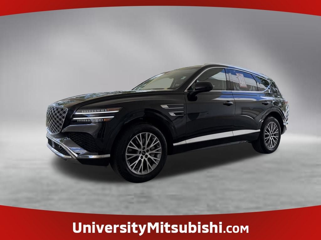 Black 2025 Genesis GV80 SUV / Crossover All-Wheel Drive 8-Speed Automatic