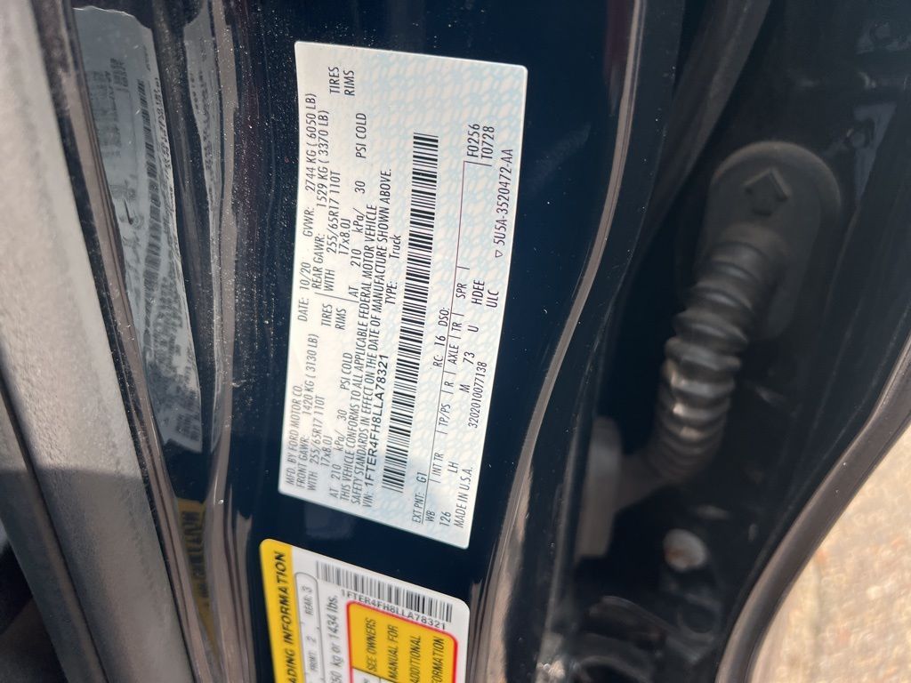 2020 Ford Ranger