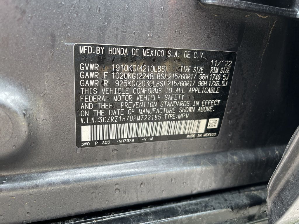 2023 Honda HR-V EX-L 10