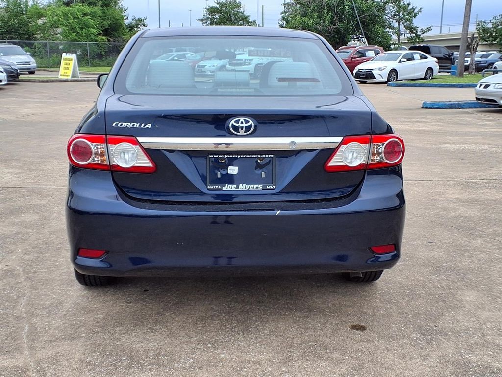 2013 Toyota Corolla L Blue at Durrett Motor Company