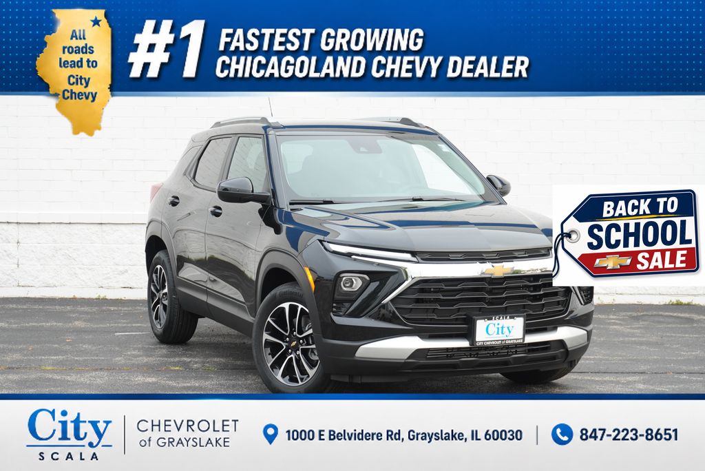 Mosaic Black Metallic 2026 Chevrolet Trailblazer SUV / Crossover Front-Wheel Drive Continuously Variable Transmission