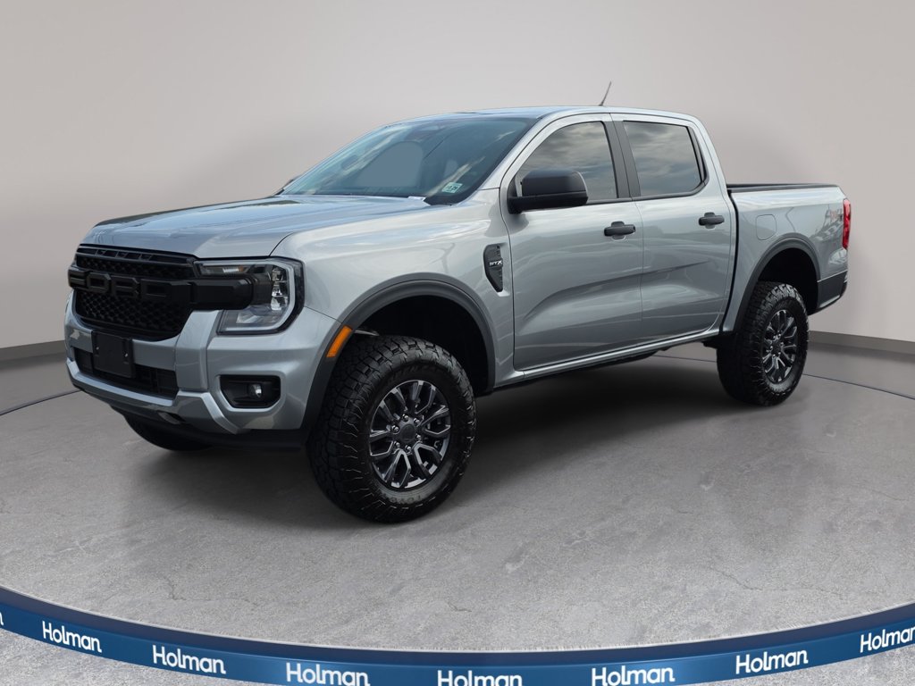 Iconic Silver Metallic 2024 Ford Ranger Pickup Truck Four-Wheel Drive Automatic