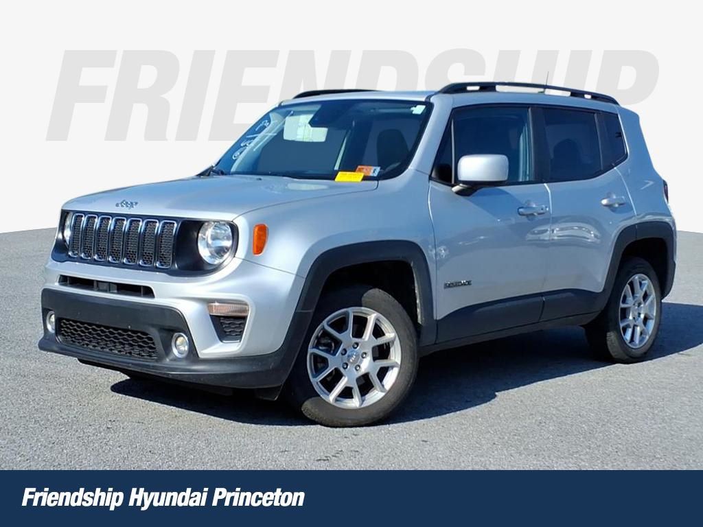 Glacier Metallic Clearcoat 2021 Jeep Renegade SUV / Crossover Four-Wheel Drive 9-Speed Automatic