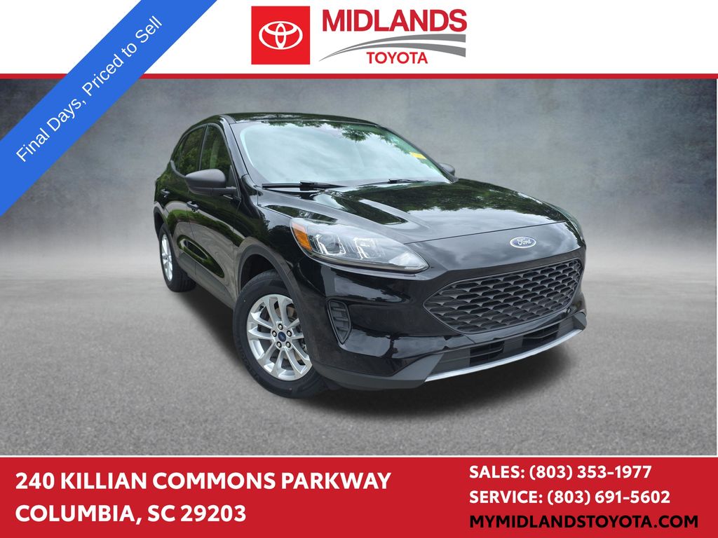 Black Metallic 2022 Ford Escape SUV / Crossover All-Wheel Drive 8-Speed Automatic