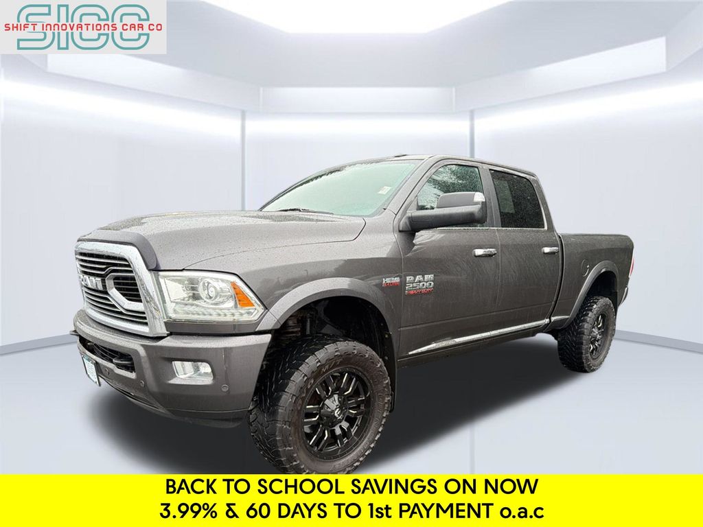 Gray (Granite Crystal Metallic Clearcoat) 2016 RAM 2500 Pickup Truck Four-Wheel Drive 6-Speed Automatic