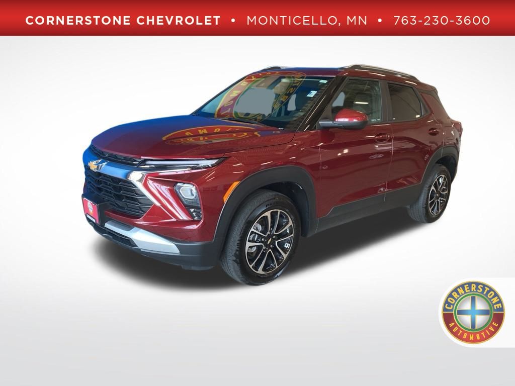 Red (Crimson Metallic) 2025 Chevrolet Trailblazer SUV / Crossover Four-Wheel Drive 9-Speed Automatic