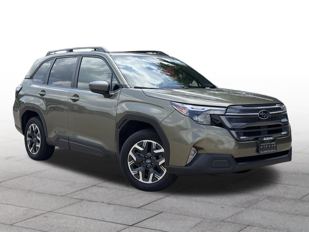 Autumn Green Metallic 2025 Subaru Forester SUV / Crossover All-Wheel Drive Continuously Variable Transmission