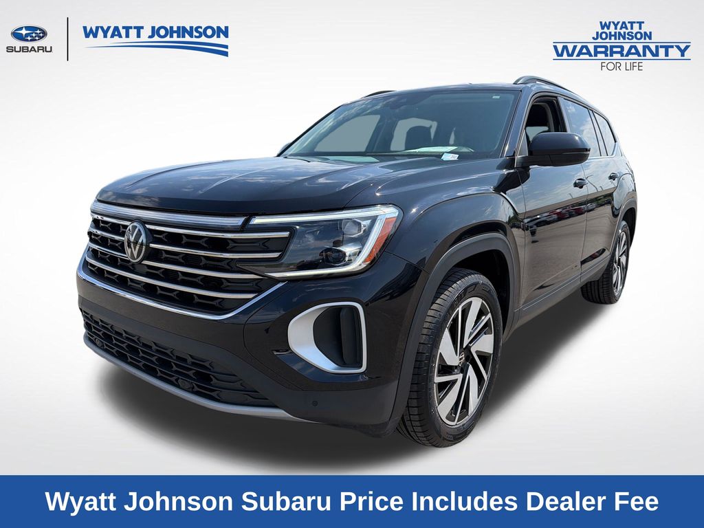 Black 2025 Volkswagen Atlas SUV / Crossover All-Wheel Drive 8-Speed Automatic