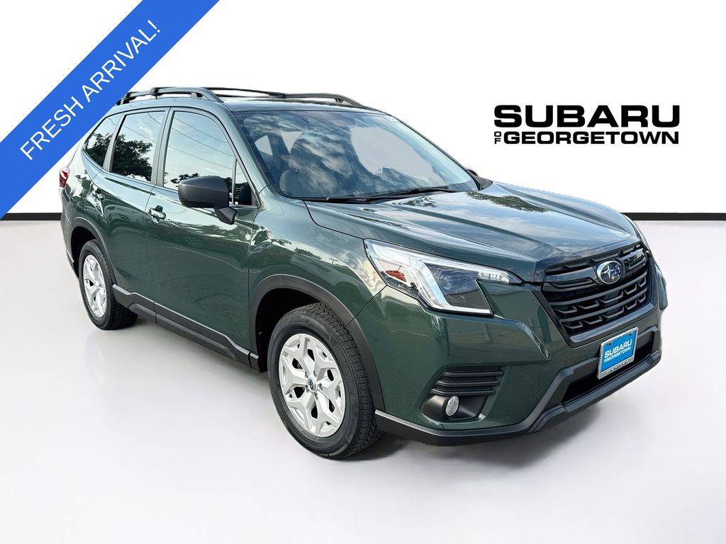 Cascade Green Silica 2023 Subaru Forester SUV / Crossover All-Wheel Drive Continuously Variable Transmission
