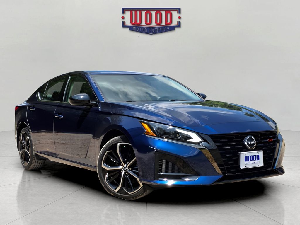Deep Blue Pearl 2023 Nissan Altima Sedan All-Wheel Drive Continuously Variable Transmission