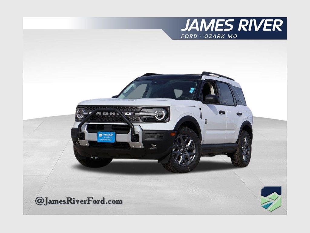 Oxford White 2025 Ford Bronco Sport Big Bend AWD SUV / Crossover All-Wheel Drive 8-Speed Automatic