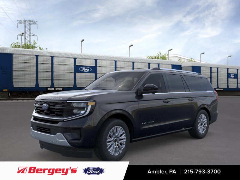 Agate Black Metallic 2026 Ford Expedition SUV / Crossover Four-Wheel Drive Automatic