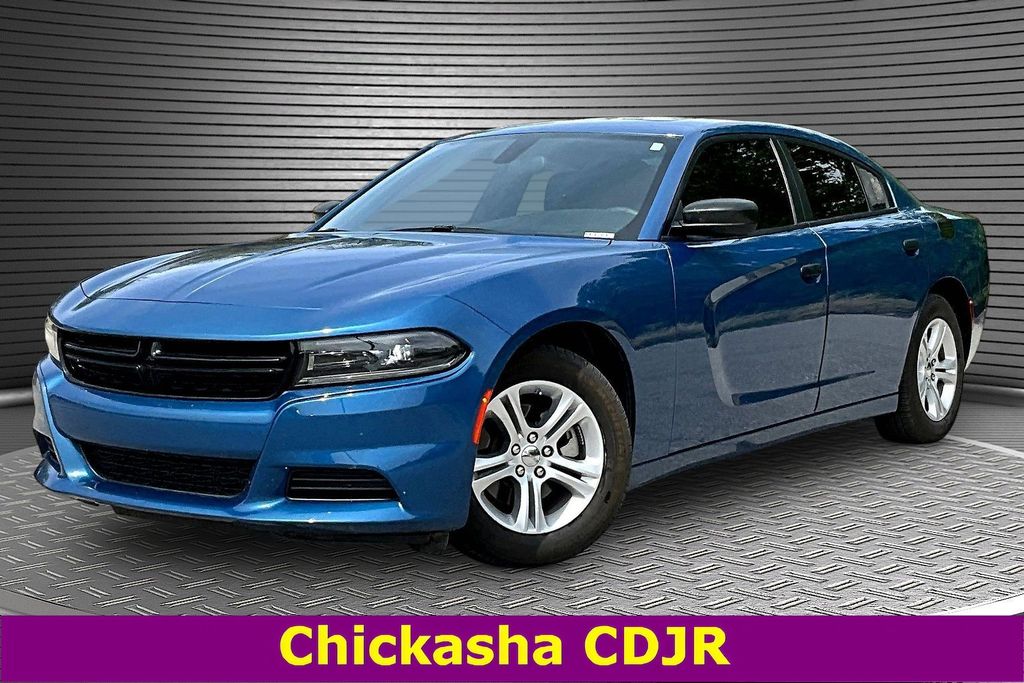 Blue (Frostbite) 2023 Dodge Charger SXT RWD Sedan Rear-Wheel Drive 8-Speed Automatic