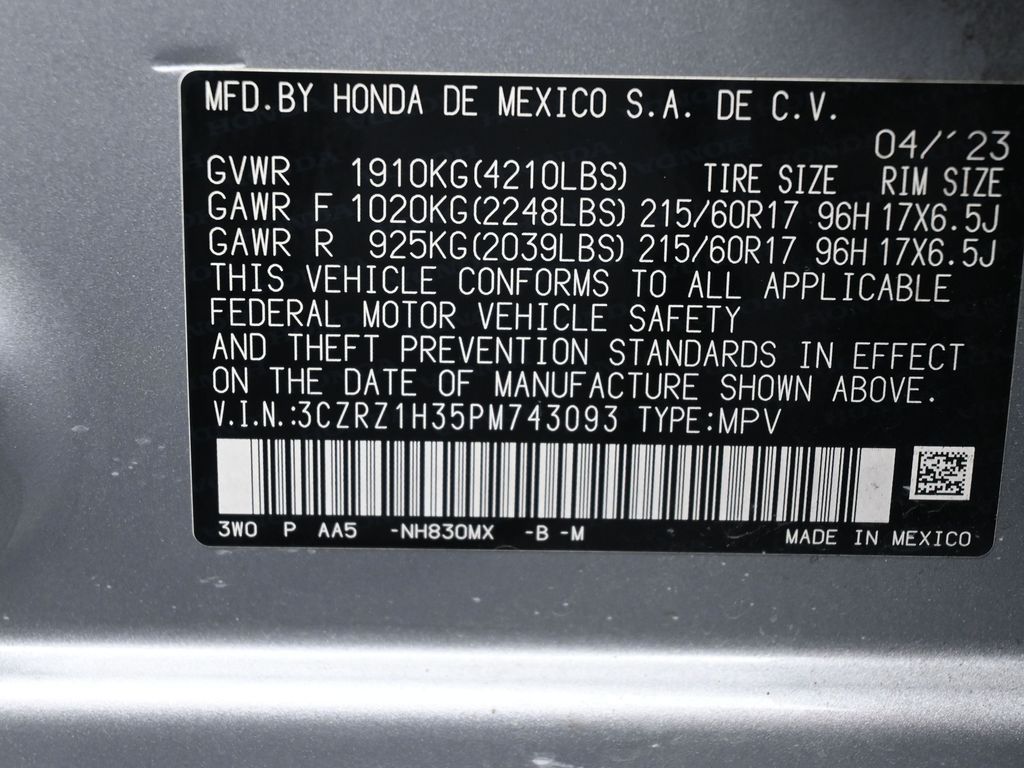 Used 2023 Gray Honda LX image 17