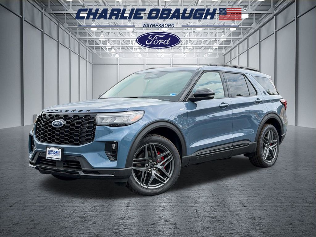 Vapor Blue Metallic 2026 Ford Explorer SUV / Crossover All-Wheel Drive Automatic