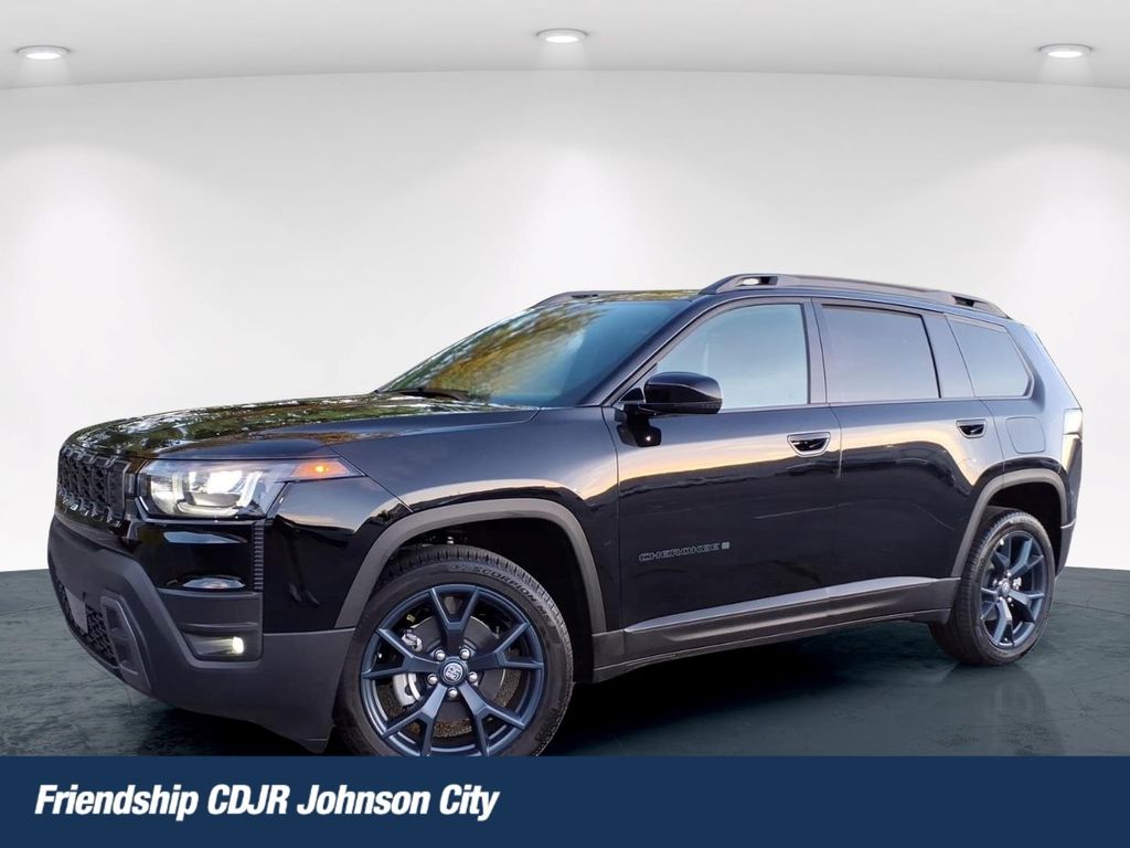 Diamond Black Crystal Pearlcoat 2026 Jeep Cherokee SUV / Crossover Continuously Variable Transmission