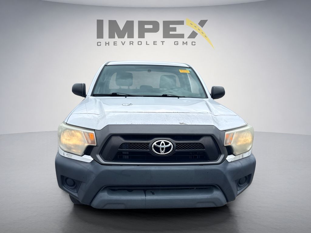 Super White 2014 Toyota Tacoma Pickup Truck 4X2 5-Speed Manual
