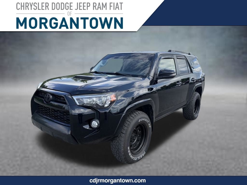 Midnight Black Metallic 2019 Toyota 4Runner SUV / Crossover Four-Wheel Drive 5-Speed Automatic Overdrive