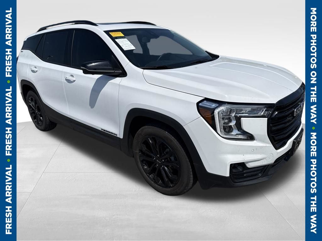 Summit White 2022 GMC Terrain SUV / Crossover All-Wheel Drive 9-Speed Automatic