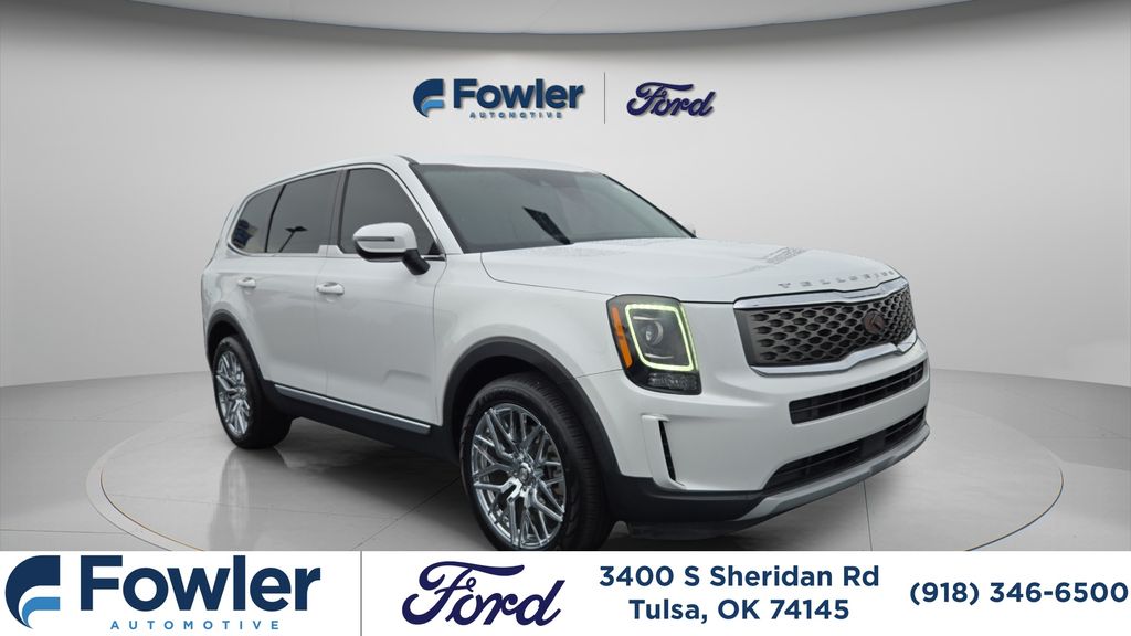 Snow White Pearl 2020 Kia Telluride SUV / Crossover Front-Wheel Drive 8-Speed Automatic