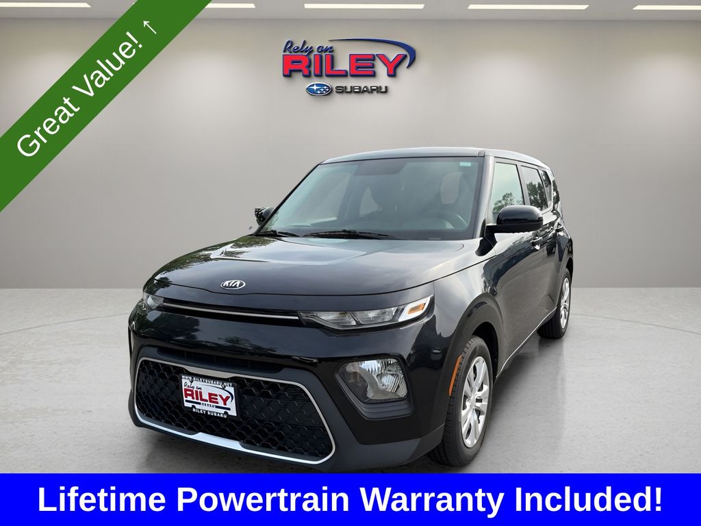 Cherry Black 2021 Kia Soul SUV / Crossover Front-Wheel Drive Continuously Variable Transmission