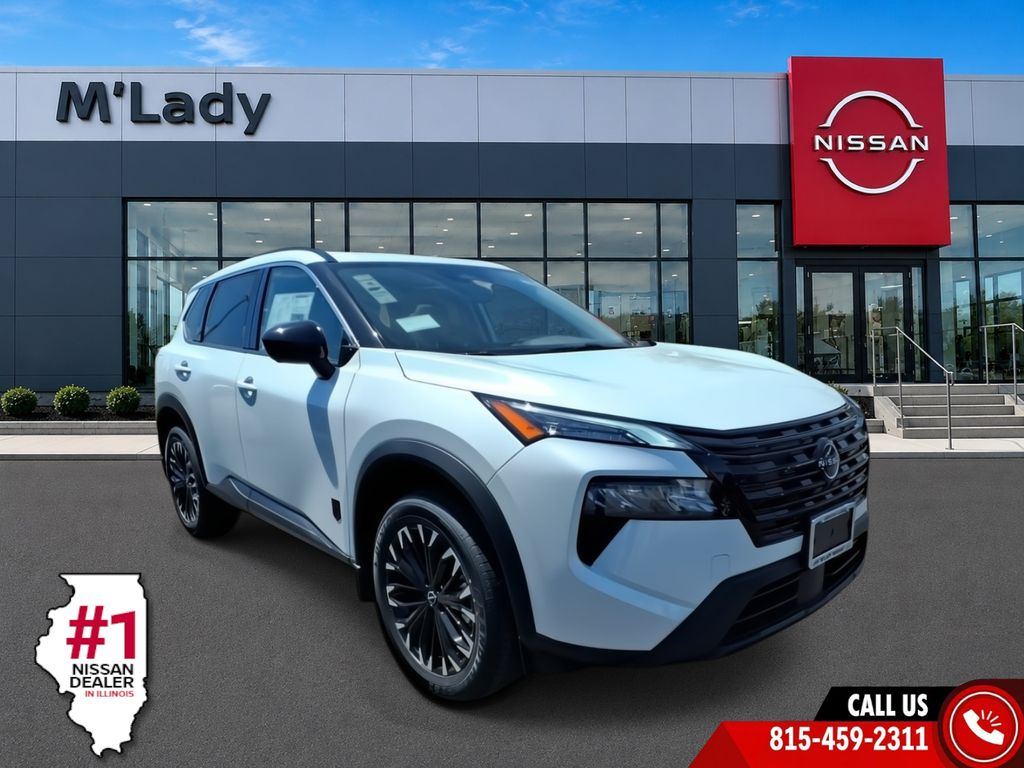 White Pearl 2026 Nissan Rogue SUV / Crossover All-Wheel Drive Continuously Variable Transmission