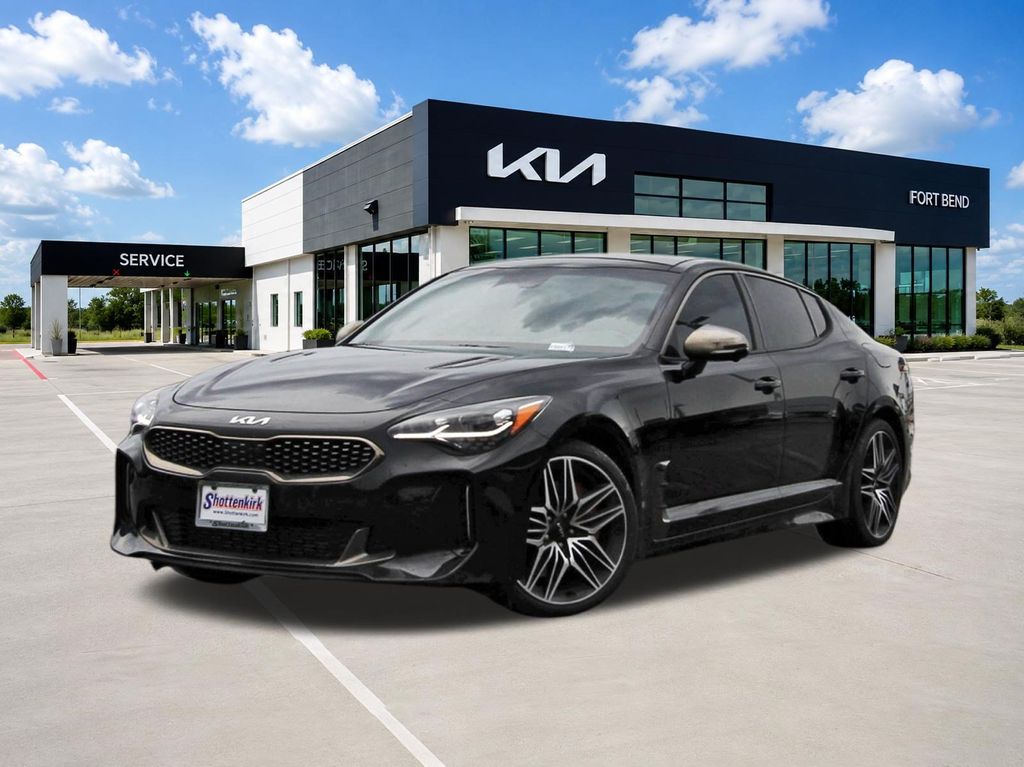 2022 Kia Stinger GT2 Black at Bayway Cadillac of The Woodlands