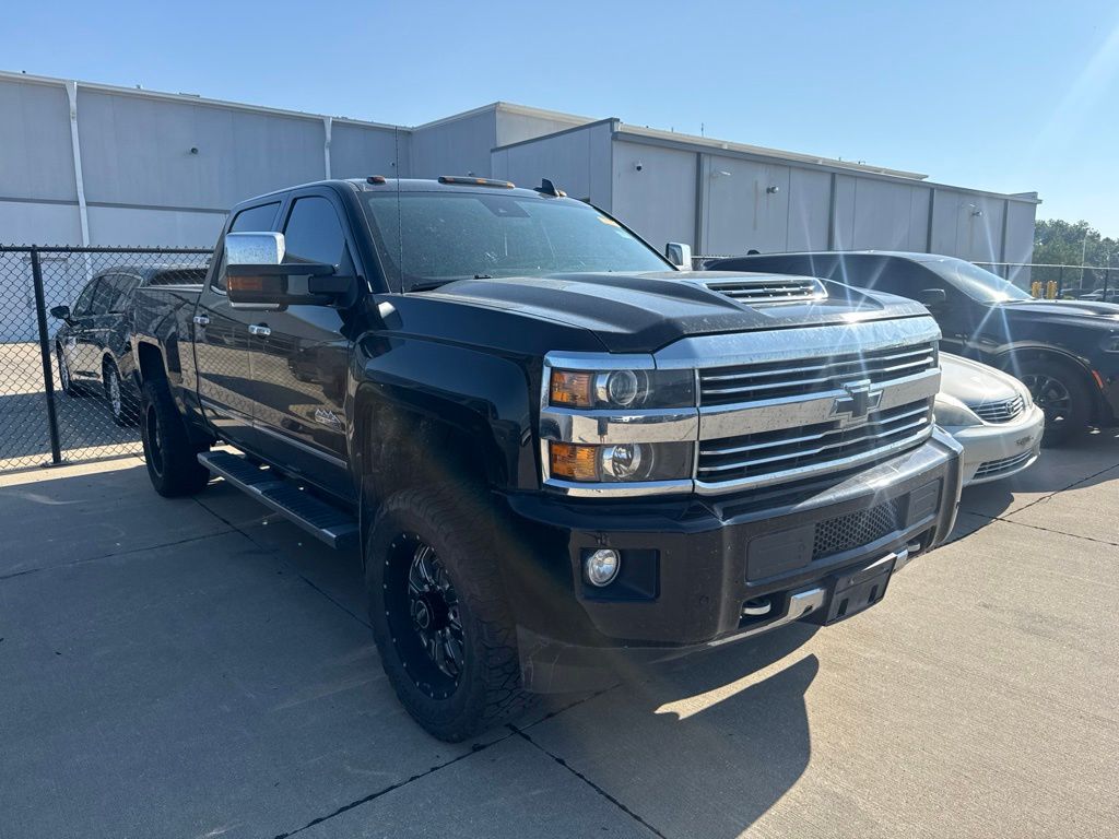 Black 2017 Chevrolet Silverado 2500HD Pickup Truck Four-Wheel Drive 6-Speed Automatic