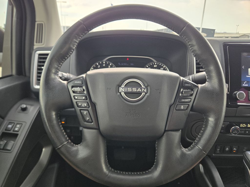 2023 Nissan Frontier SV Red at Central Houston Nissan